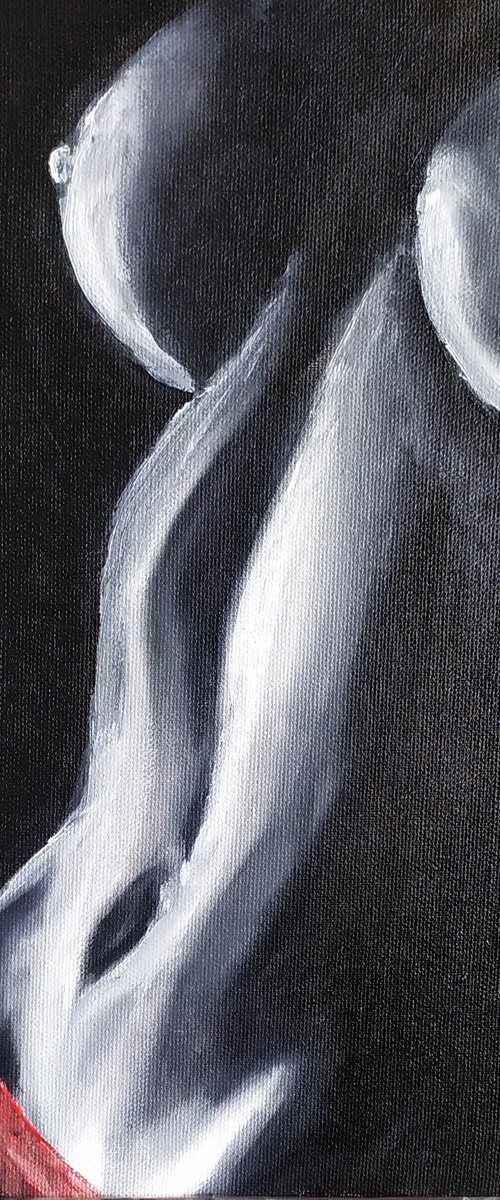 Red panties by Nataliia Plakhotnyk