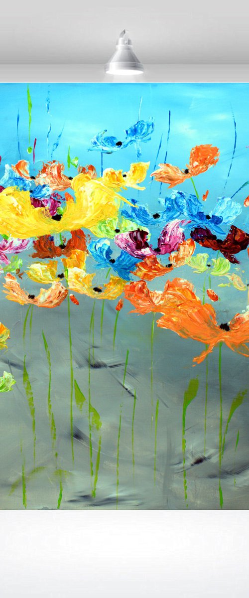 Chromatic Bloom by Edelgard Schroer