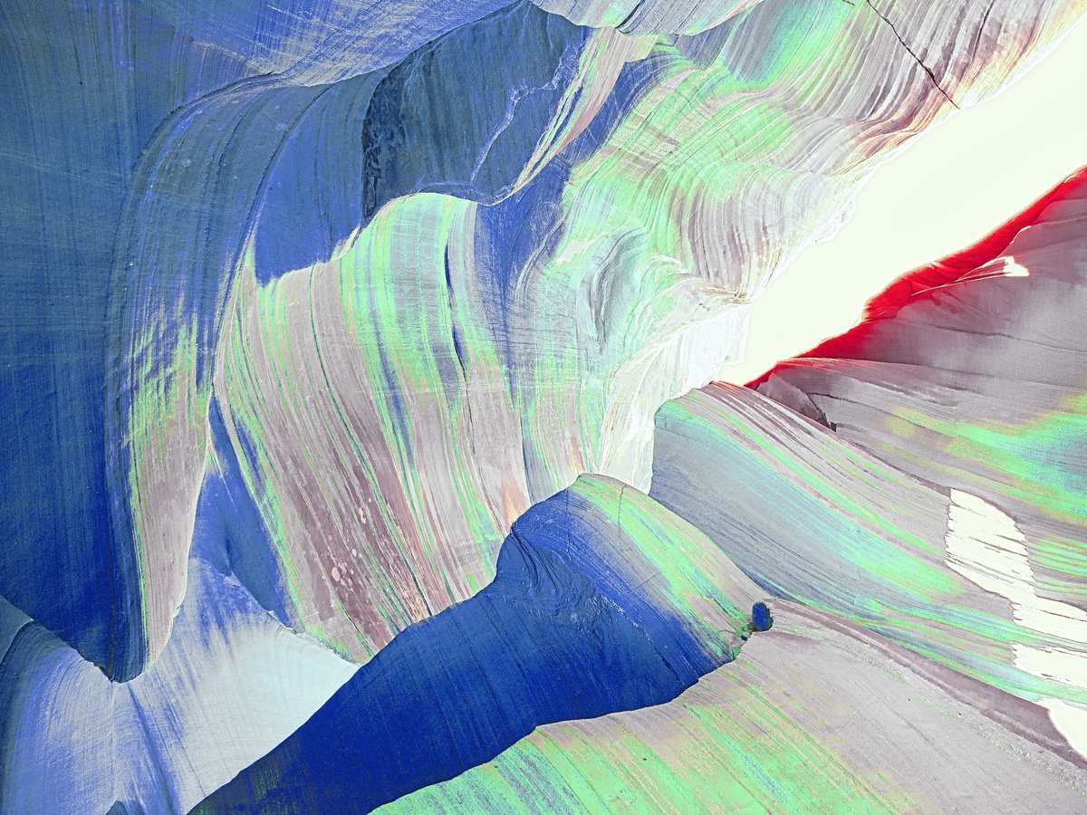 Abstract Photograph By Tabita Pietsch, 29 X 22", Aconcagua, Original Artwork