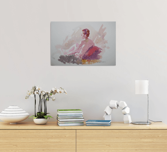 reclining nude