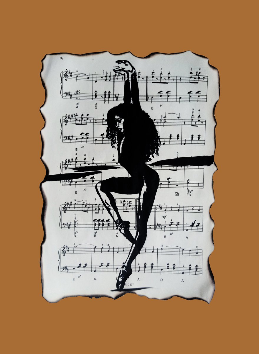 Portrait Drawing By Simona Tsvetkova, 12 X 16", Muse 17, Original Artwork