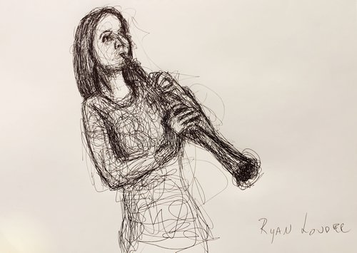 Clarinet Player - Musician by Ryan  Louder