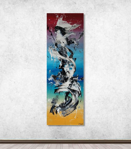 Vertical Inversion I (Spirits Of Skies 048056) (40 x 120 cm) XL (16 x 48 inches)