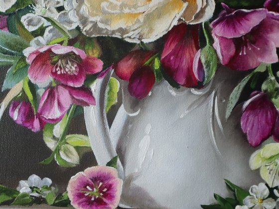 Floral Still Life Painting