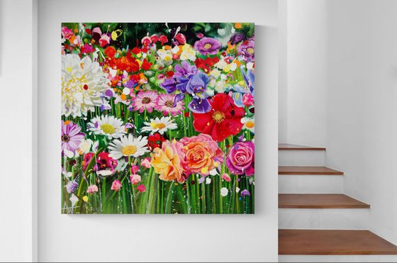 you made the flowers dance