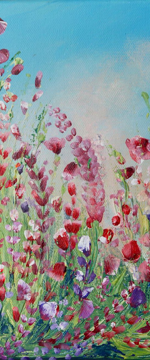 Garden in Pink by Emma Sian Pritchard
