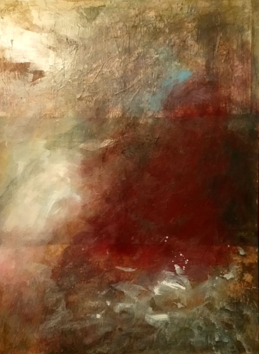 Red Landscape 2 by Emma Bennett