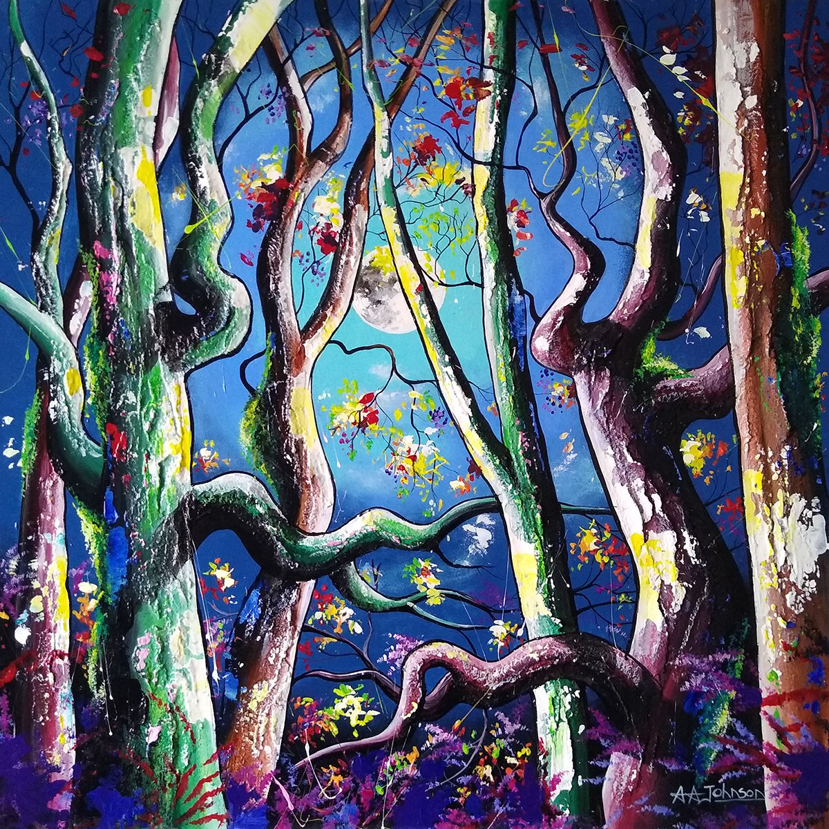 Pop Art! Forest Fest. by Andrew Alan Johnson Artfinder