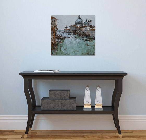 Venice Italy - Original Oil Painting