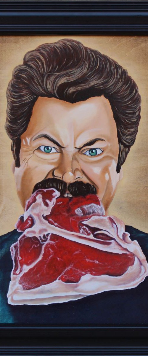 Ron Swanson by Ryan Rice