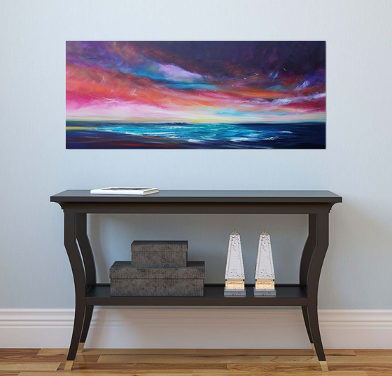 Time to Share - seascape, emotional, panoramic