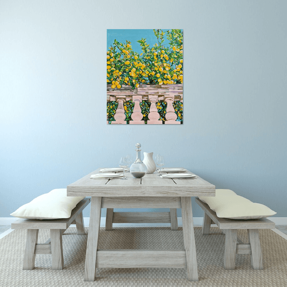 Garden With Lemon Trees