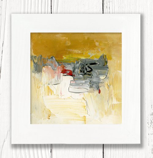Oil Abstraction 165 - Framed Abstract Painting by Kathy Morton Stanion by Kathy Morton Stanion