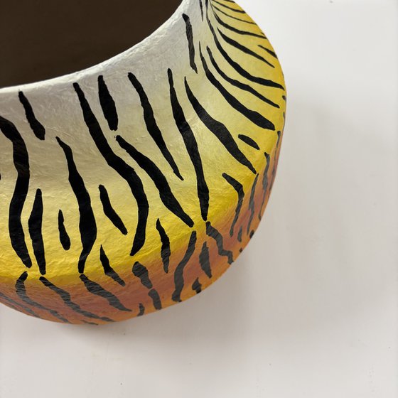 Tiger vase