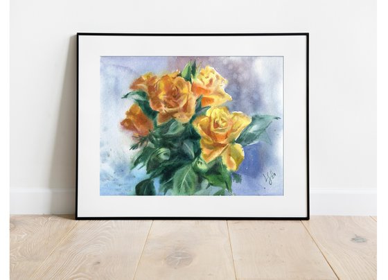 Yellow Rose Bouquet