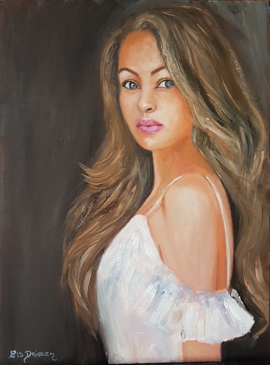 Nadine By Els Driesen, 12 X 16, Artwork For Sale On Artfinder