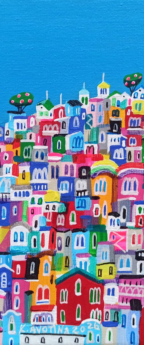 The Sun Kissed Town by Katrina Avotina