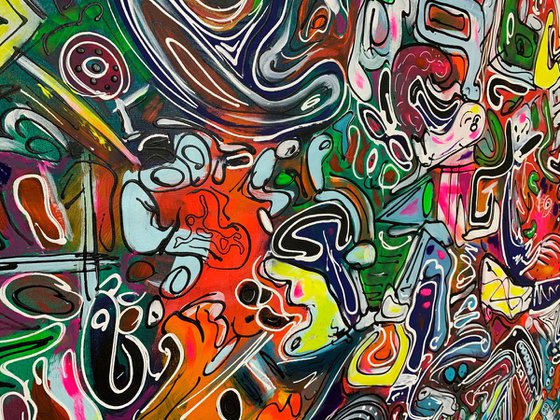 78''x65''(200x165cm), Life in Colors 20