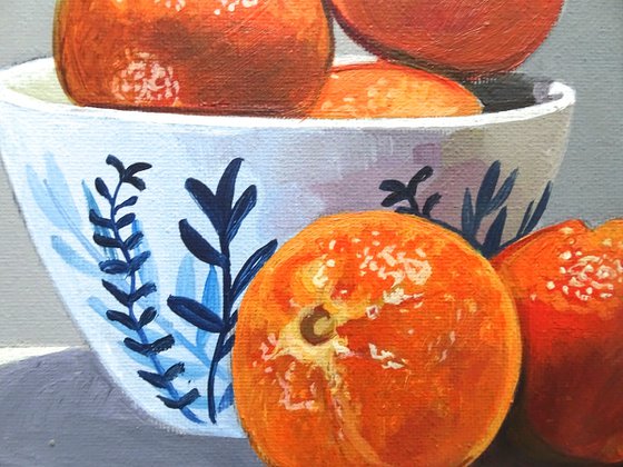 Still Life With Oranges