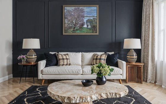 Spring evening at the fjord