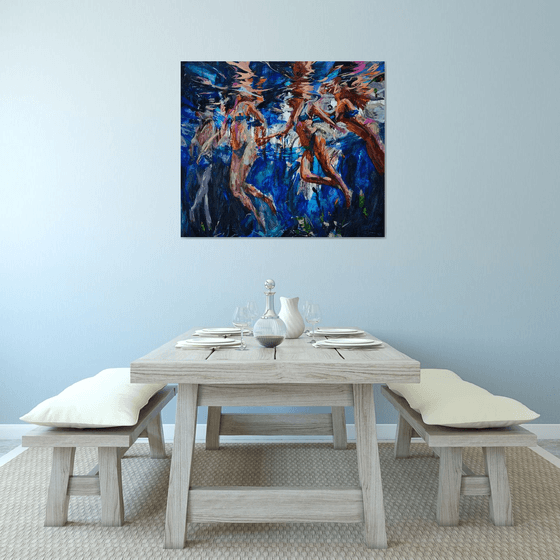 Drifting Under the Blue