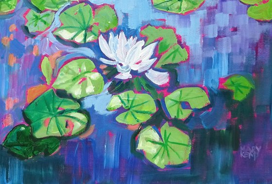 Waterlilies and Willows