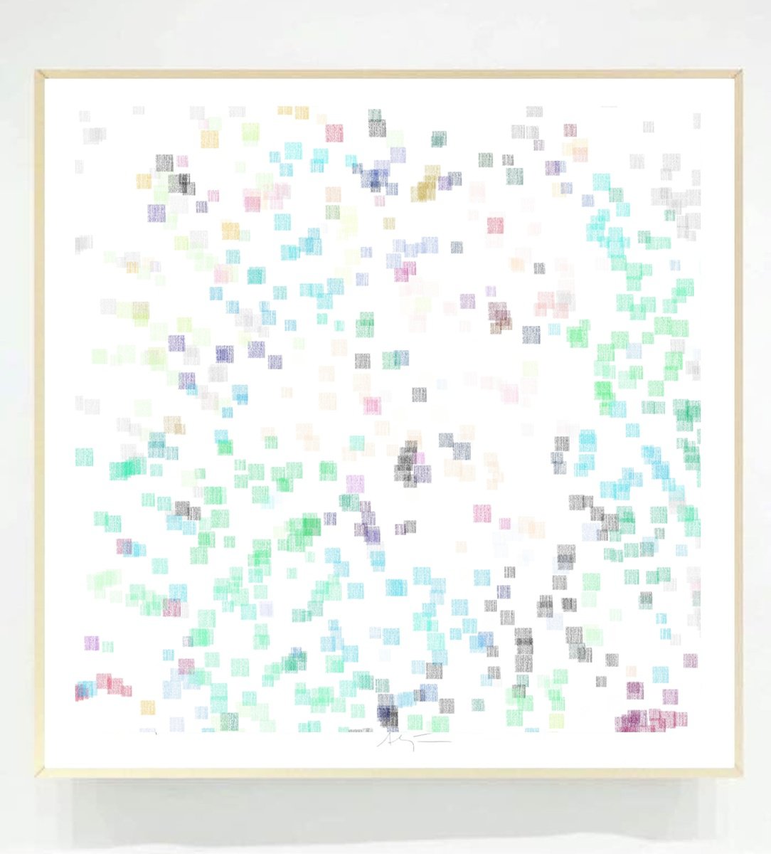 Giclee Print , Dots Vi By Alejos, 24 X 24, Artwork For Sale On Artfinder