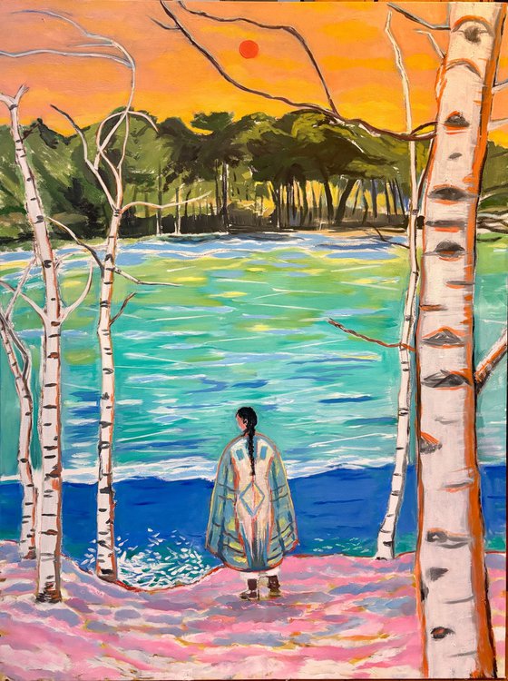 "Winter at Hathaway Pond"