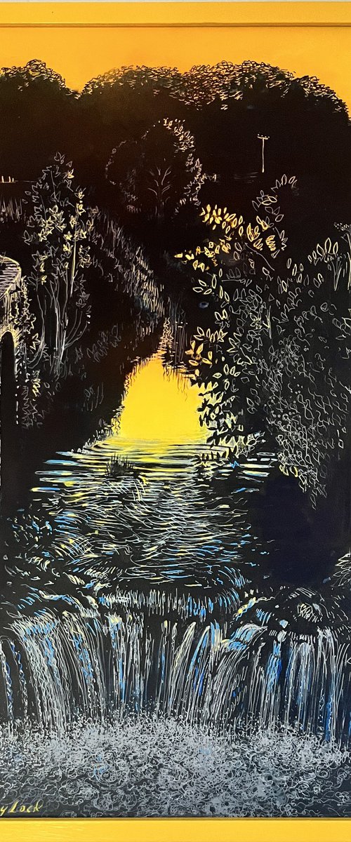 Ticklepenny Lock (yellow) by Benjamin Duarri