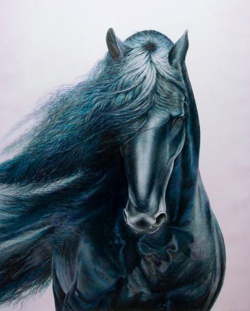 Black Eclipse. The Horse. by Anastasia Woron