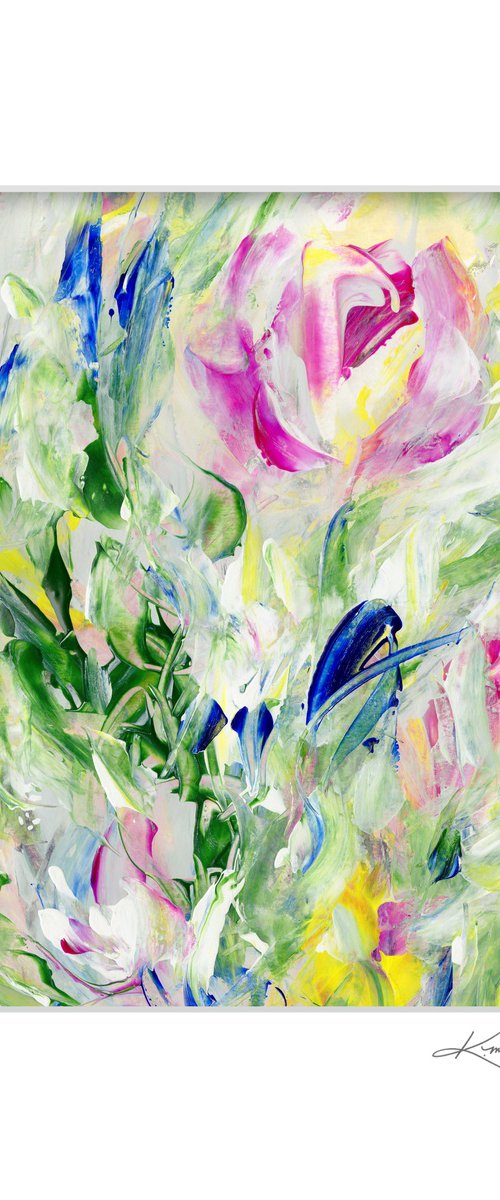 Floral Jubilee 21 - Flower Painting by Kathy Morton Stanion by Kathy Morton Stanion