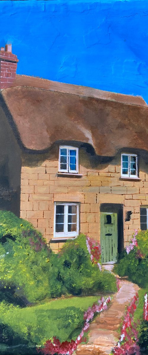 An English Cottage by Andrew Reid Wildman