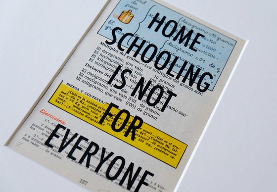 Homeschooling is not for everyone