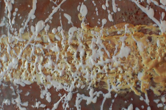 "Ternary Perception". Encaustic.