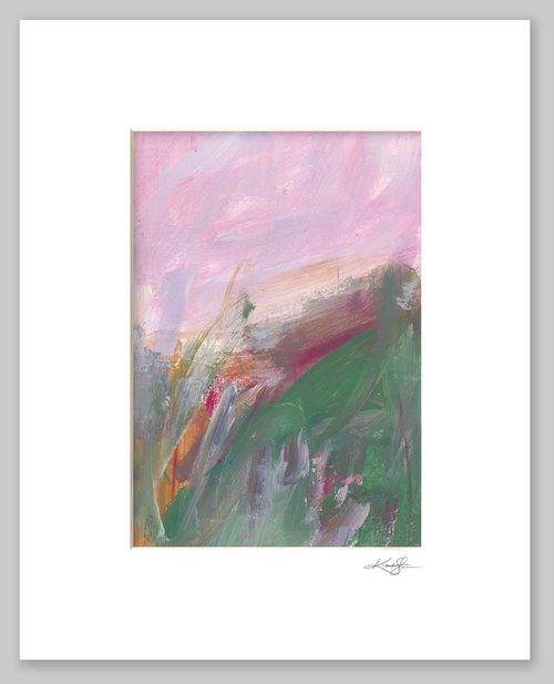 Serenity Walk 11 - Abstract Landscape Painting by Kathy Morton Stanion by Kathy Morton Stanion
