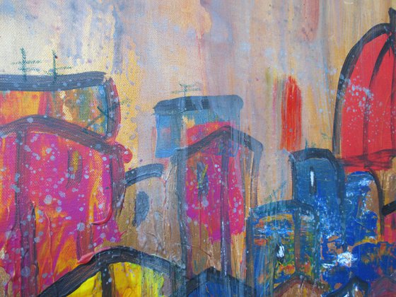 red summer city