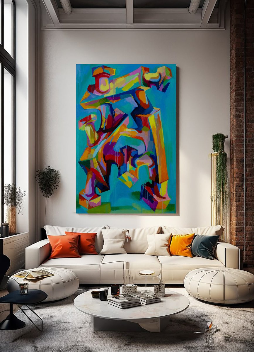 Geometry Of Emotions By Ivan Stoyanov, 39 X 59, Artwork For Sale On Artfinder