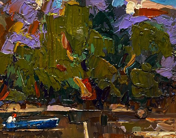 Sailing to the other shore