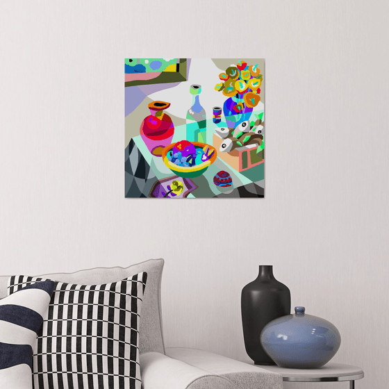 Still life with fish