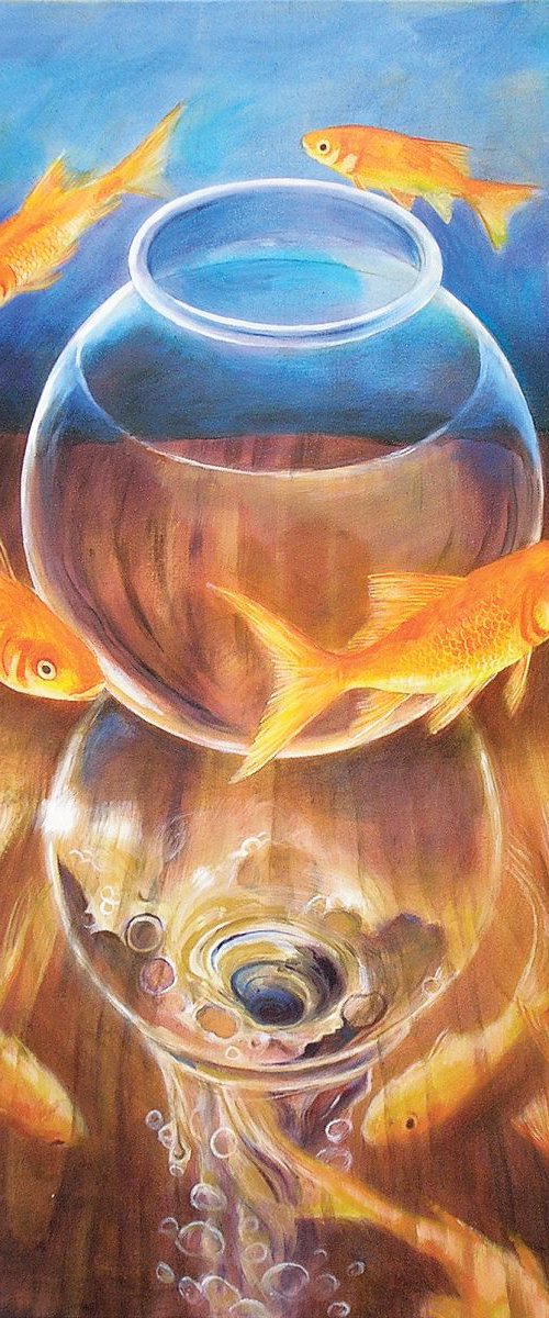 Goldfish IV by Daniel Loveday
