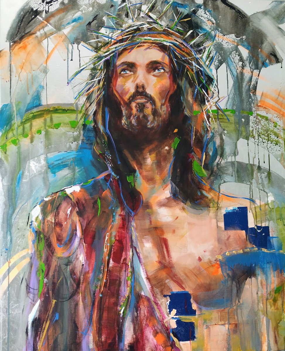 Jesus by Antigoni Tziora