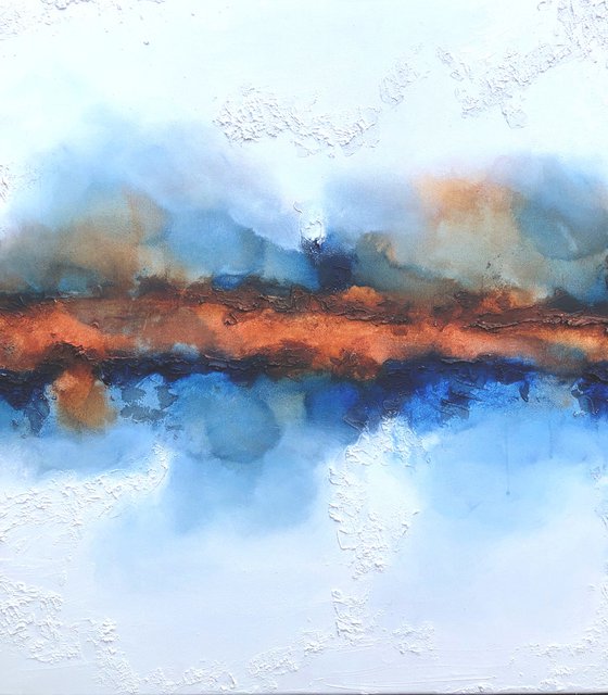 copper border (140 x 70 cm) Dee Brown Artworks