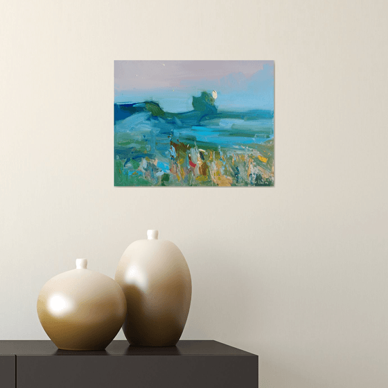 " evening on the lawn "