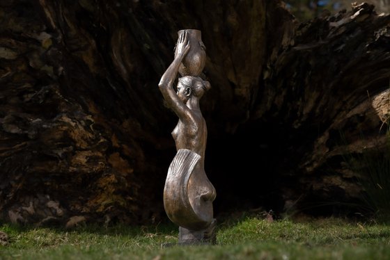 Oregon Mermaid Bronze Resin