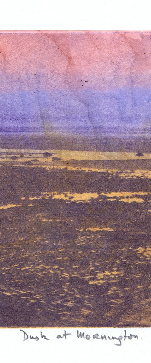 Dusk at Mornington - Ireland by Aidan Flanagan Irish Landscapes