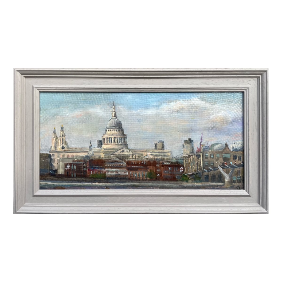 St. Paul’s Cathedral, View from South Bank by Eugenia Alekseyev