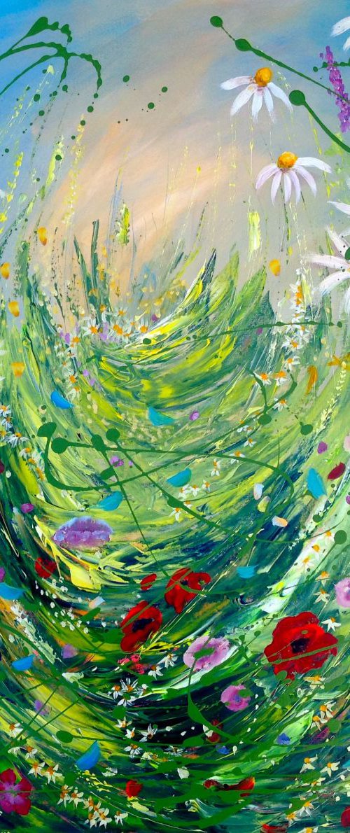 A Hug of Wild Flowers by Emma Sian Pritchard