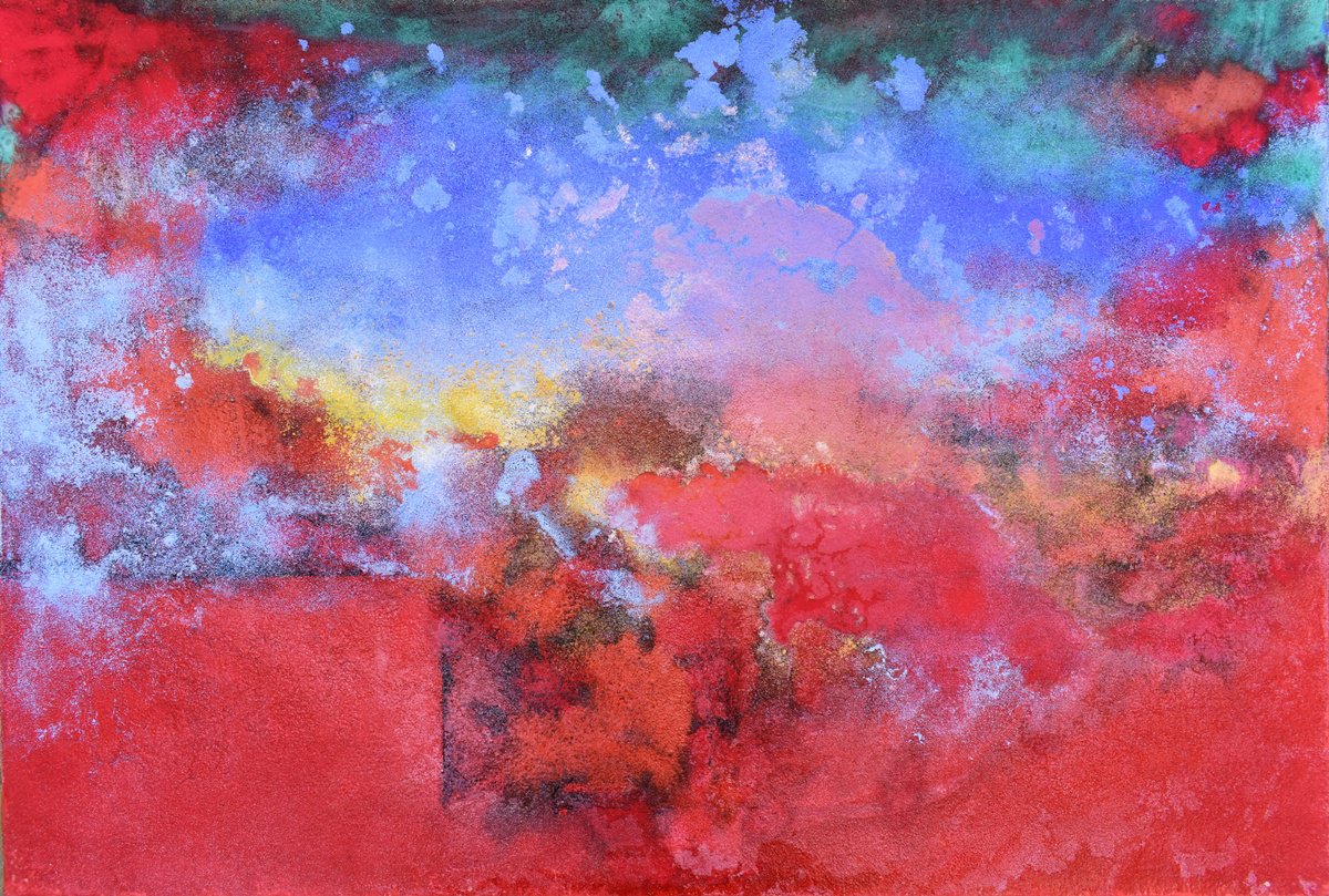Impressionistic Painting , Hori?o N.3 By Milena Nicosia, 33 X 23, Artwork For Sale On Artfinder