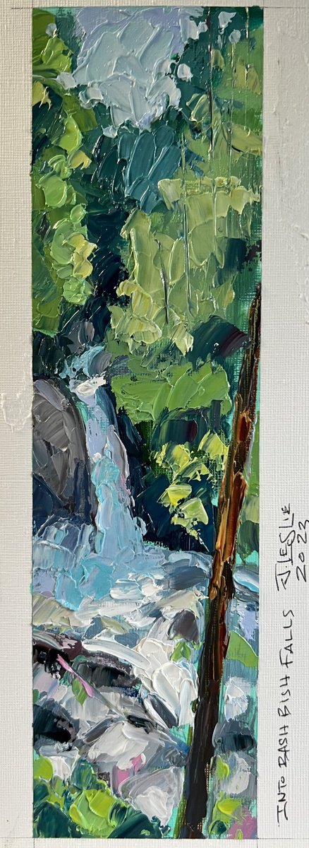 Over Bash Bish Falls By Jimmy Leslie, 4 X 12, Artwork For Sale On Artfinder