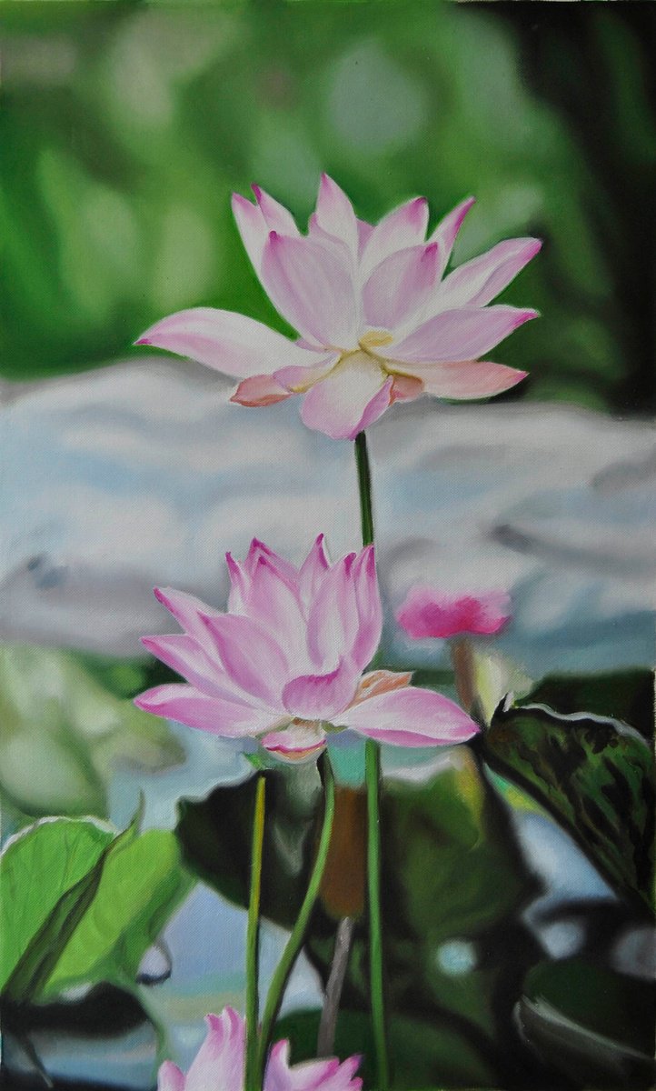Water lilies II by Simona Tsvetkova